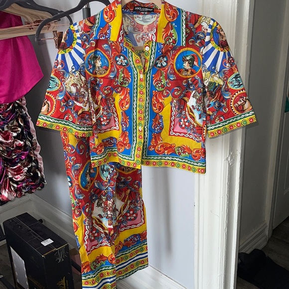 Dolce Gabbana Two Piece Set